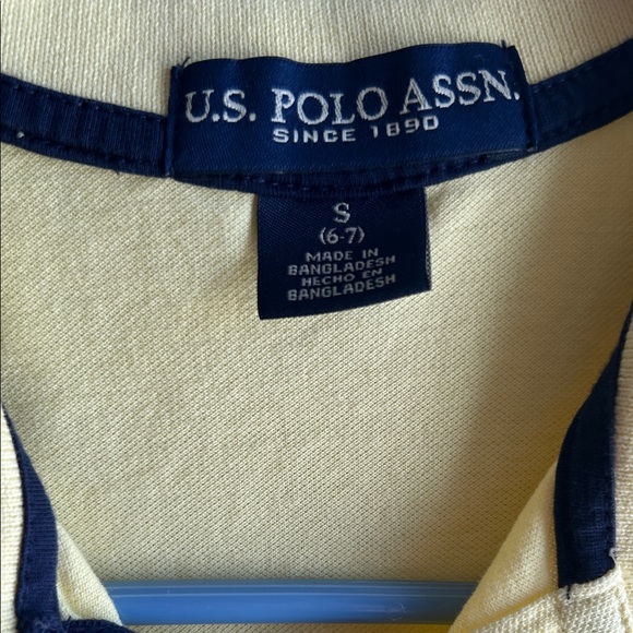 U.S. Polo Assn. Kids Button Down Shirts - Red, Yellow, Orange, White - Picture 3 of 11